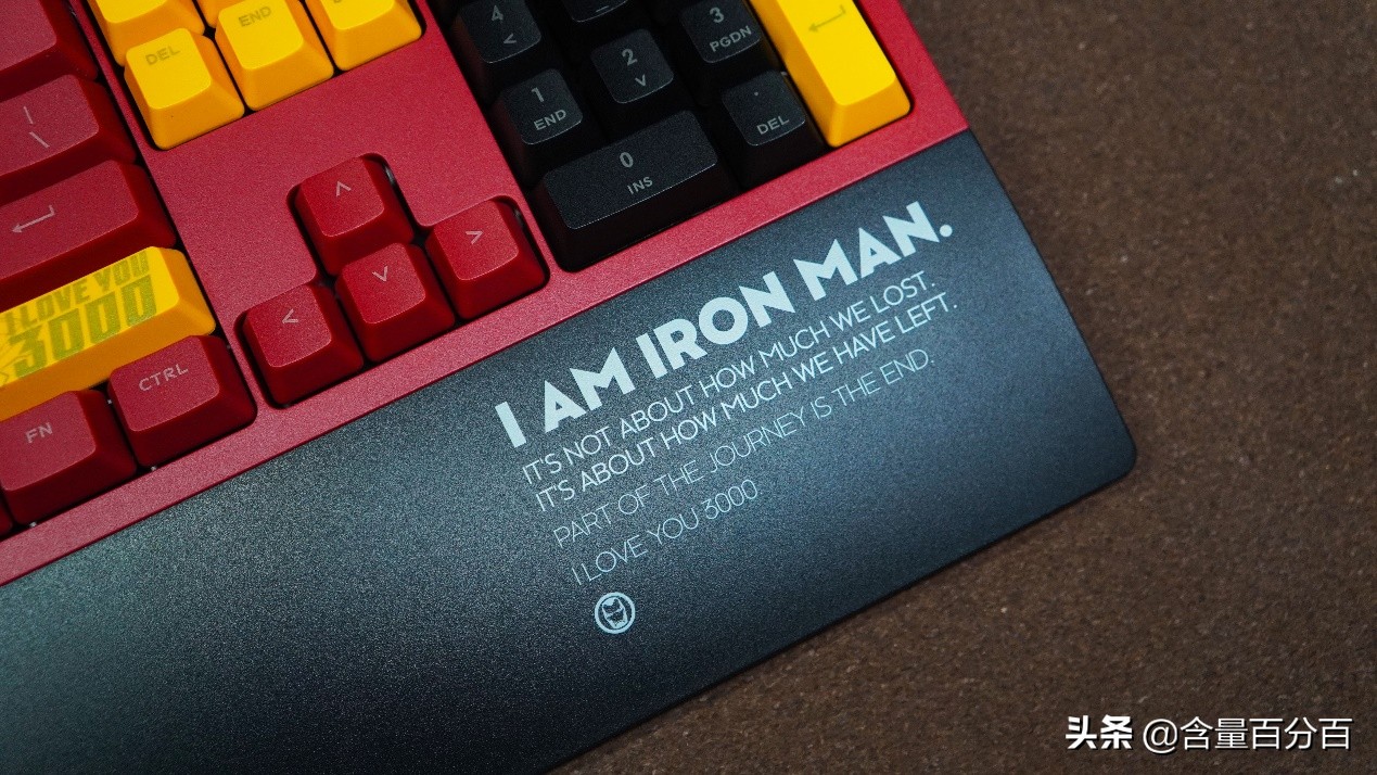 钢铁侠联名款TT机械键盘,ttg521机械键盘测评