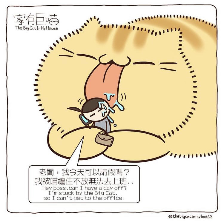 铲屎官们你们了解柴犬吗,铲屎官和他的主子插画