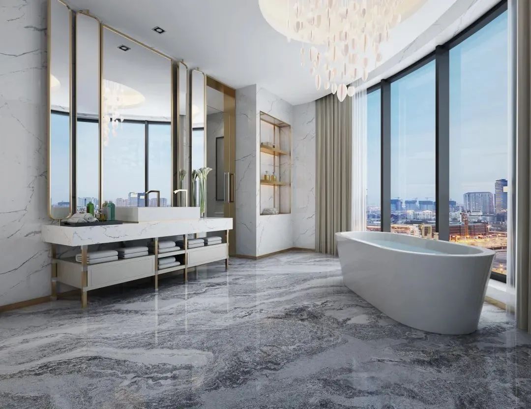 依诺岩板对比蒙娜丽莎岩板,新明珠品牌瓷砖