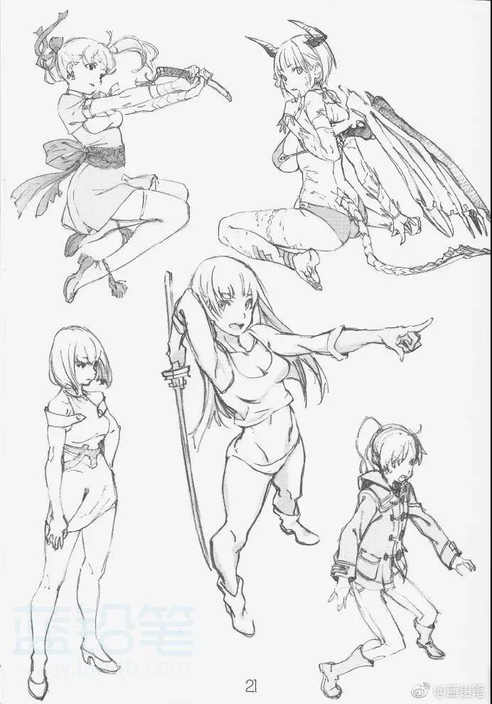 女生人物绘画技巧—少女篇，再也不怕是小萝莉还是御女傻傻分不清