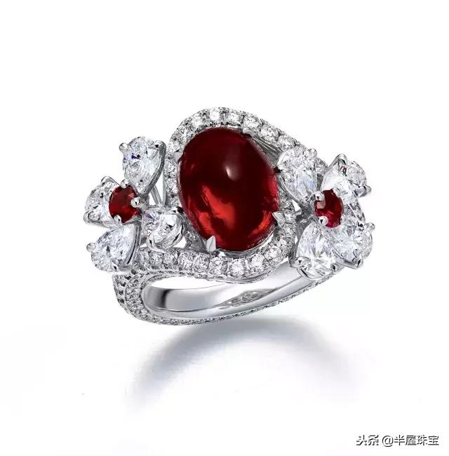 红宝石戒指款式图片,红宝石戒指颜色最好的品牌