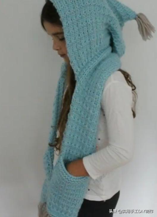 针织围巾新款图片大全,最新款围巾百搭又洋气针织