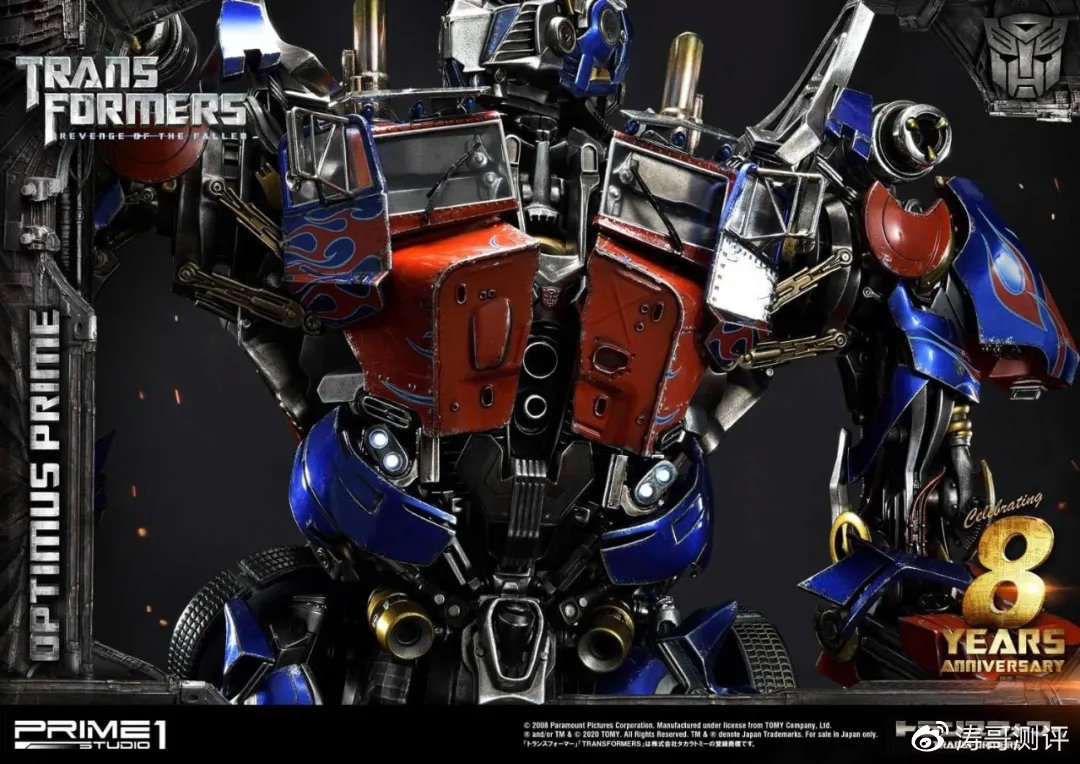 p1s变五擎天柱雕像,p1s能量战士擎天柱豪华版本