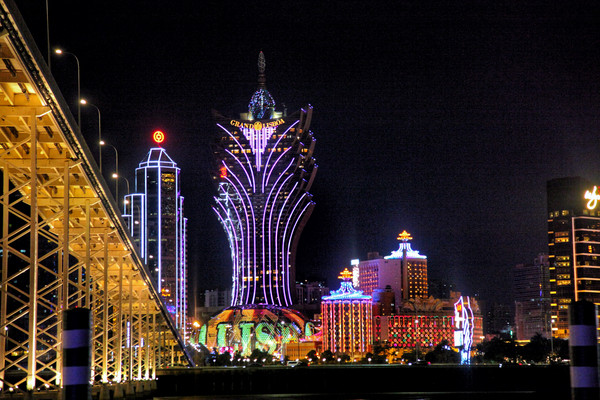 珠澳海湾夜游，看遍左手澳门右手珠海的繁华