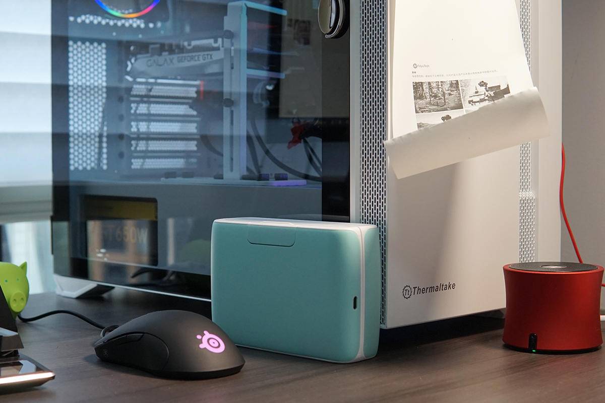 印先森打印机m02s使用方法,印先森m04s宽幅打印机如何装纸