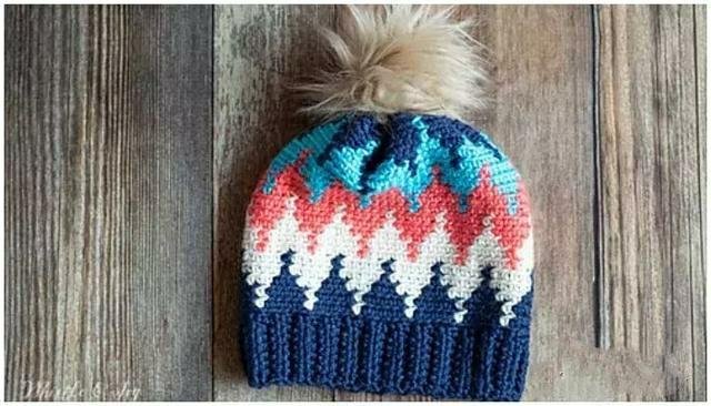 毛线时尚帽子适合40岁左右女款,可爱毛线帽子儿童