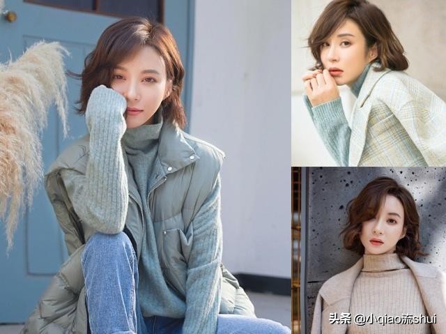 圆脸女锁骨好看还是齐肩发好看,齐肩锁骨发大圆脸适合什么头发