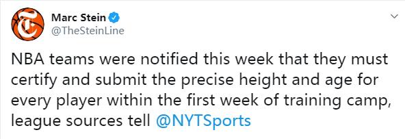 nba球员身高标准,杜兰特官方身高和位置