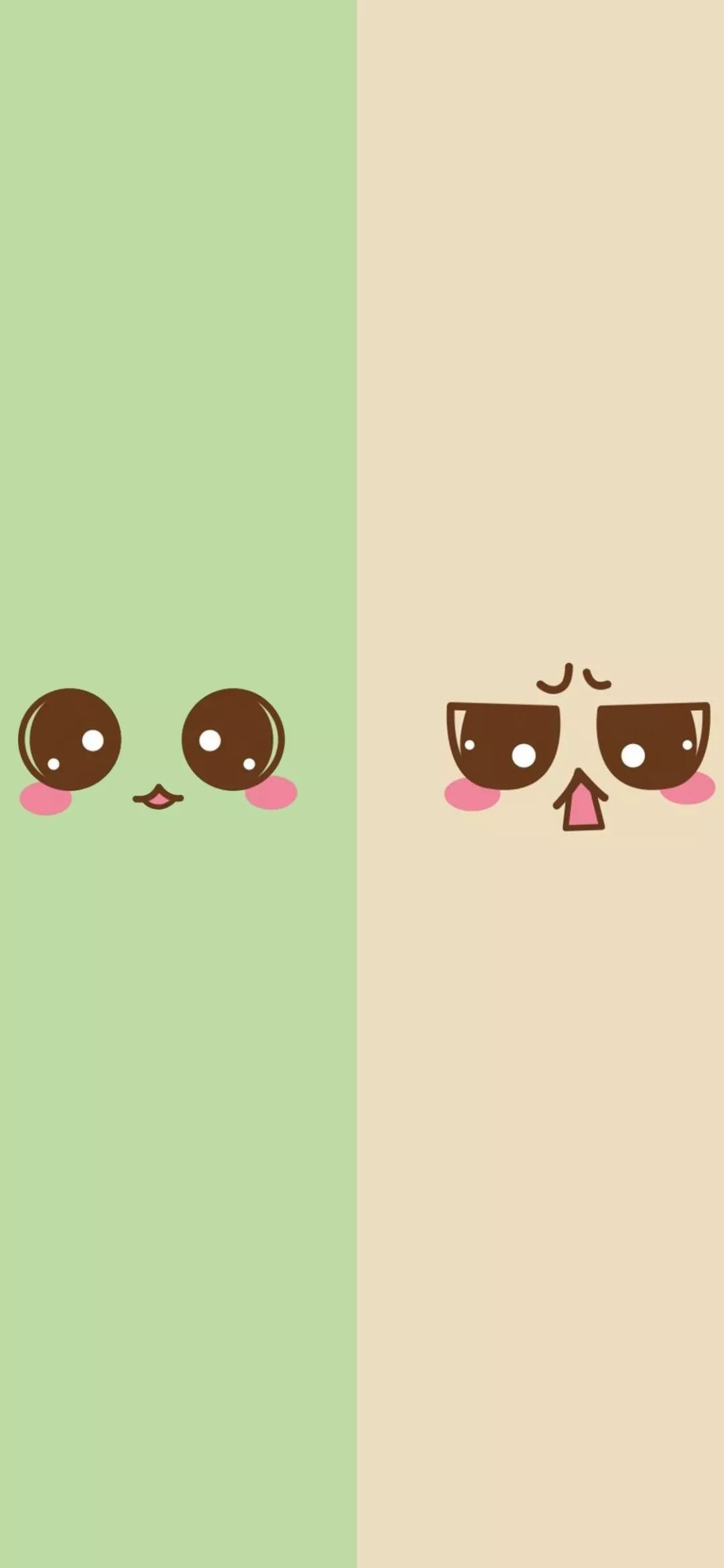 特大屏美女壁纸微信聊天背景图,微信聊天背景图左右分开的简单