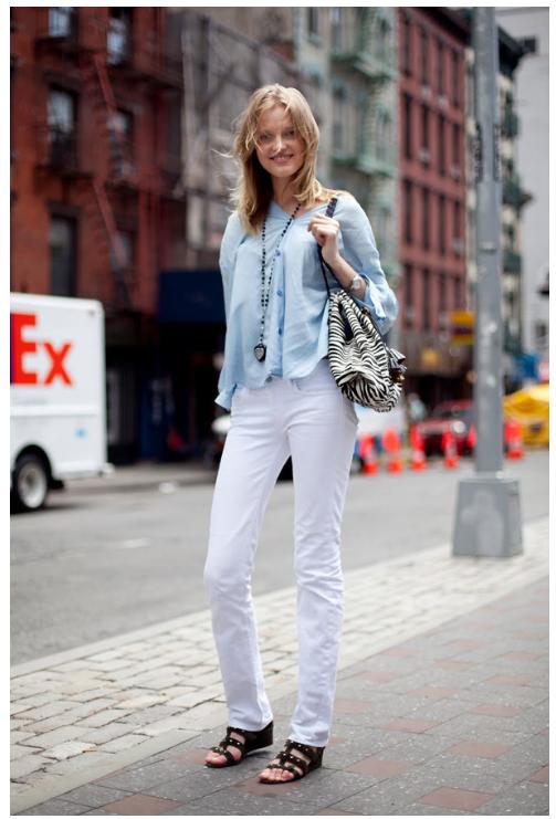 夏季腿粗显瘦牛仔裤,腿粗腰粗的女生该怎么选裤子