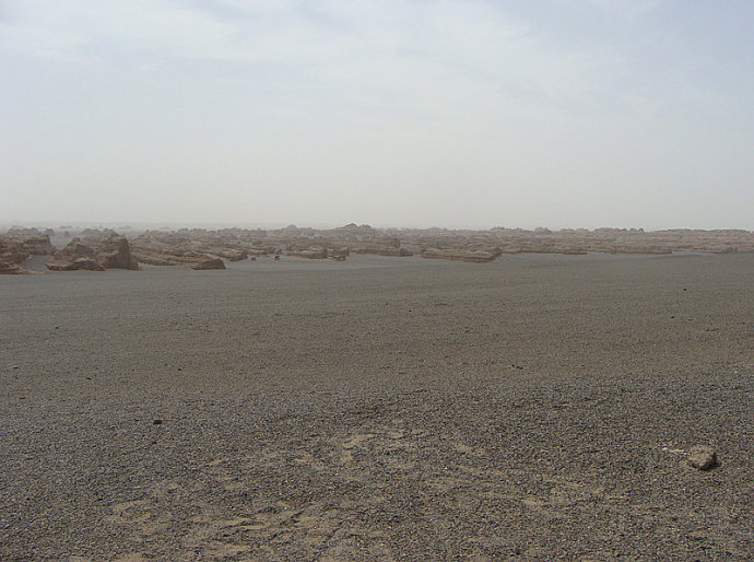 敦煌雅丹魔鬼城景观,大西北七彩丹霞地貌风景绝美震撼