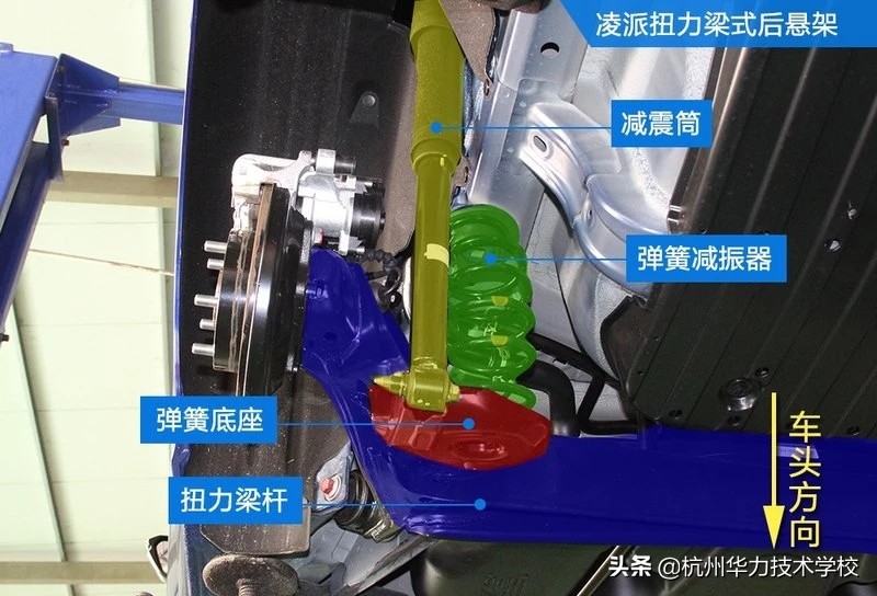 本田凌派车架拆解,本田凌派汽车底盘构造图