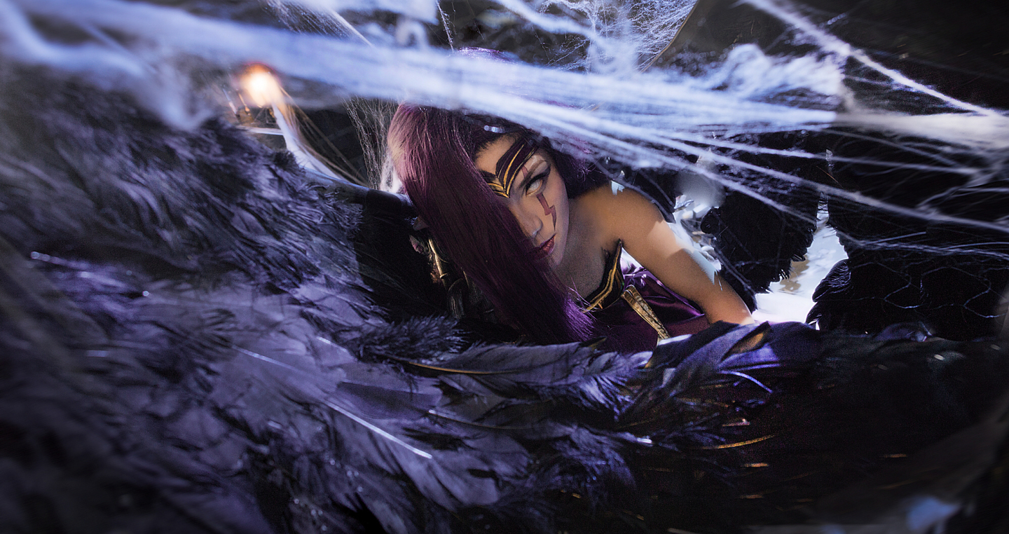 英雄联盟女团cos阿卡丽,英雄联盟kda女团出场展示