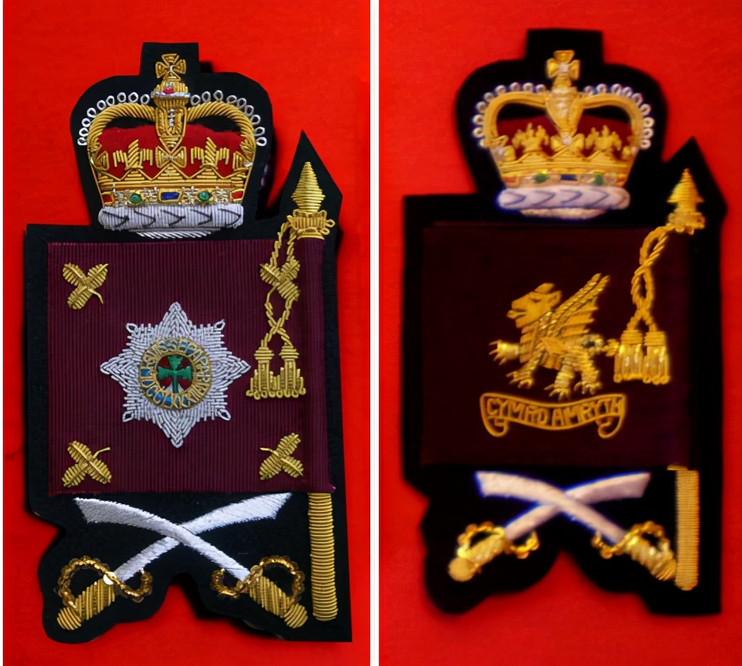 英国皇家卫队军衔图片,英国皇家5个步兵团