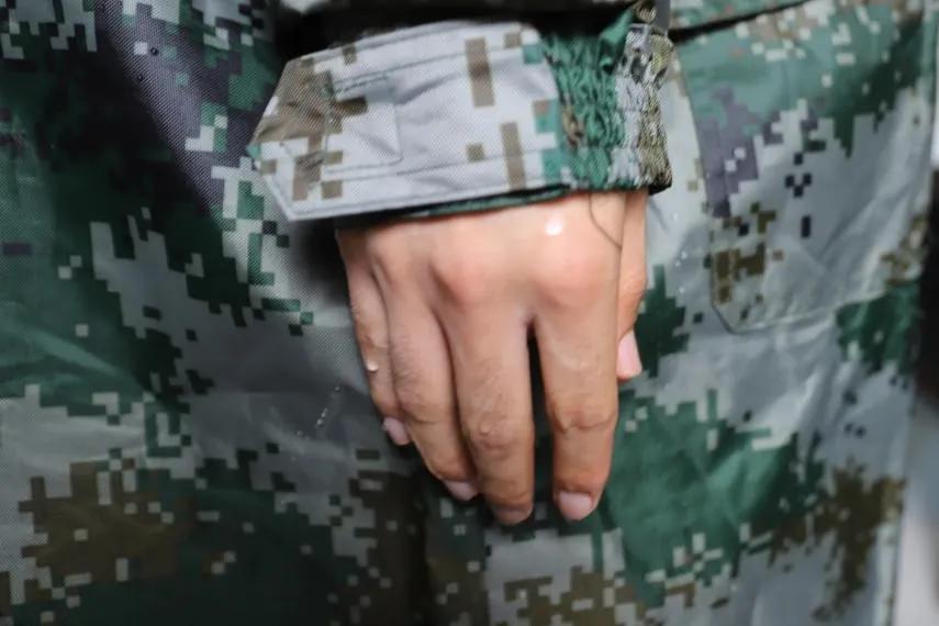 军营新款中款加厚雨衣,军用雨衣解放军