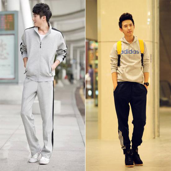 王一博安踏秋运动套装,王一博安踏运动装广告