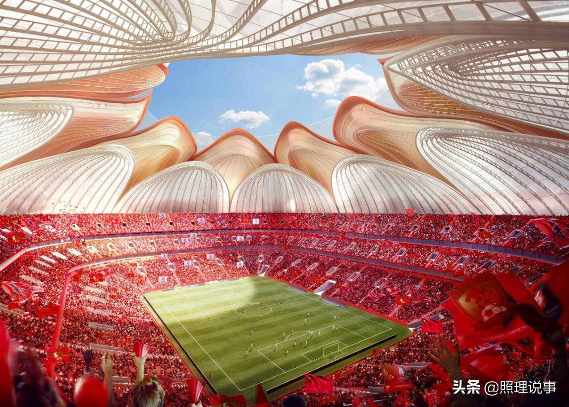 许家印谈恒大足球场,海花岛许家印发布会