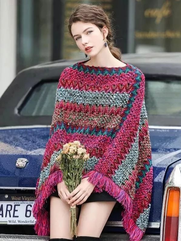 秋款垂感慵懒风针织衫配什么裤子,秋季到了针织衫搭配牛仔裤