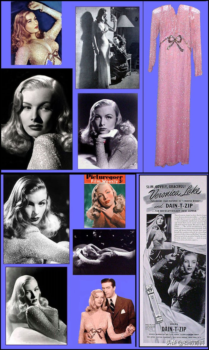 性感*物尤**维洛妮卡·莱可好莱坞唯一靠*猫猫躲**发型成名的女星