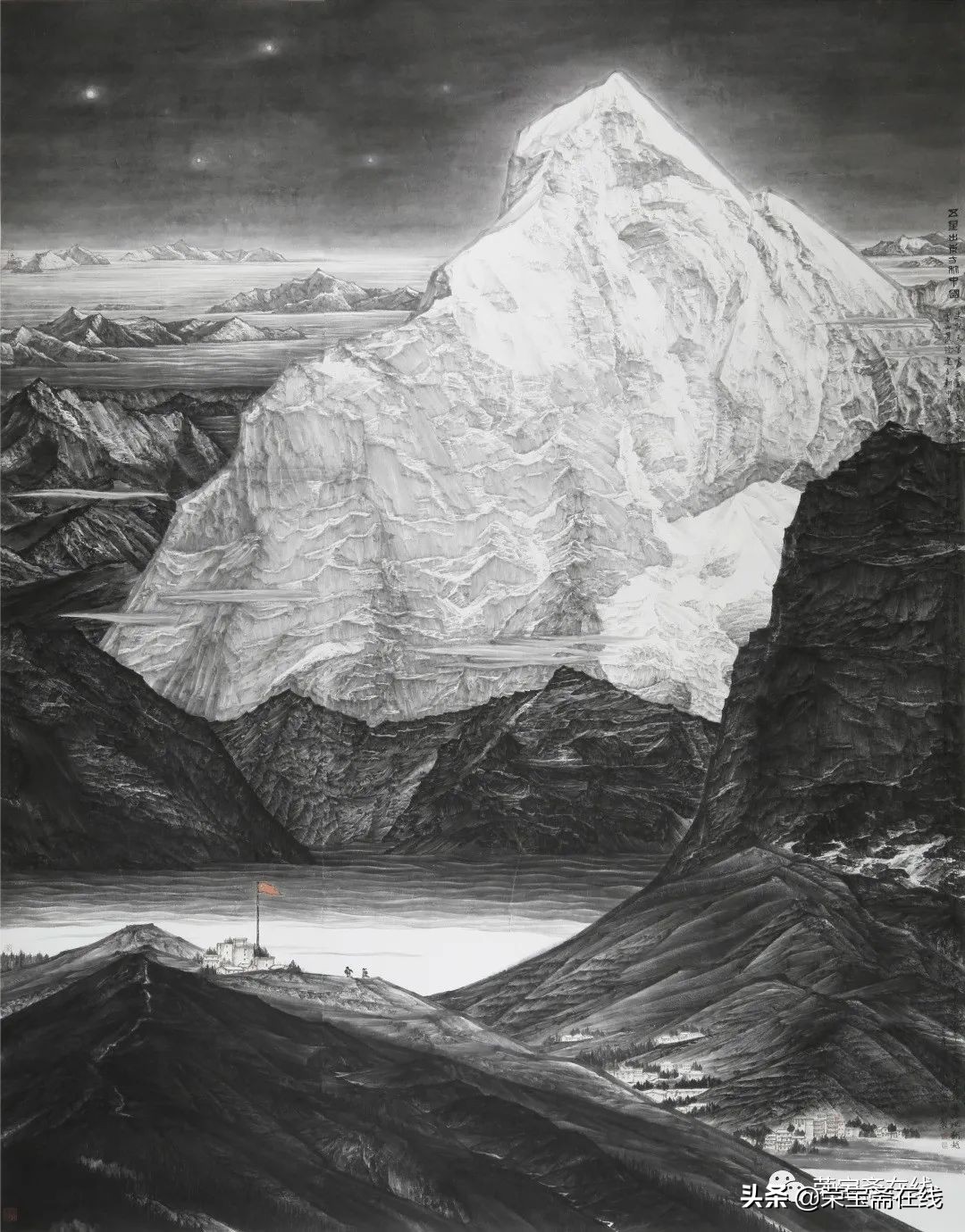 静、净、敬、境｜桂兆海绘画札记