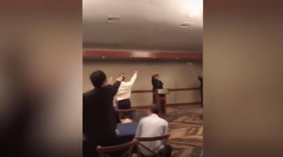 美国高中生唱纳粹进行曲,美国人唱纳粹进行曲