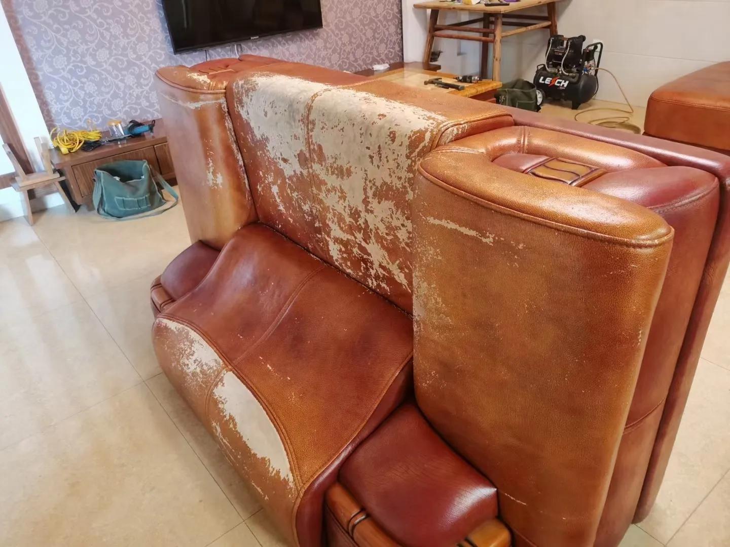 沙发翻新能把沙发改短嘛,沙发翻新客厅