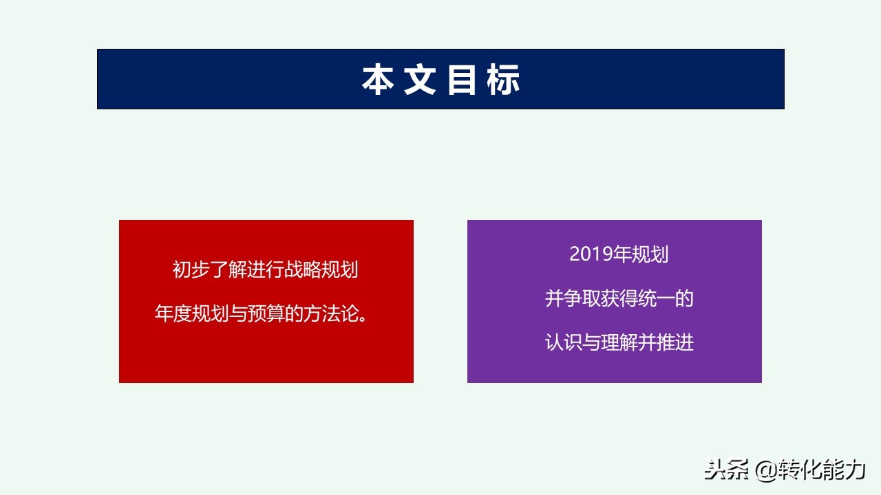 总经理年度规划具体方案,干货来了总经理总监战略规划
