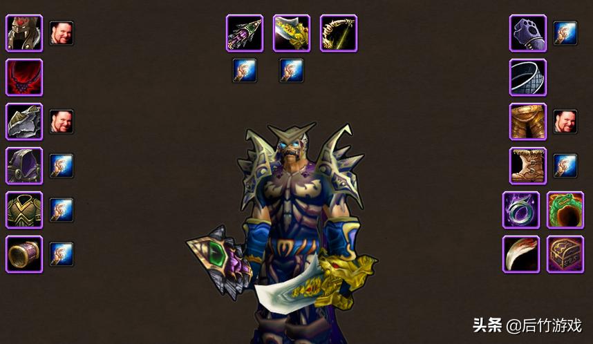 魔兽世界怀旧服tbc70级惩戒骑天赋,盘点魔兽世界各职业t2.5