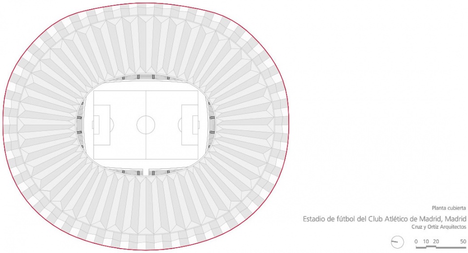 马德里竞技万达大都会球场外观,马德里竞技足球俱乐部