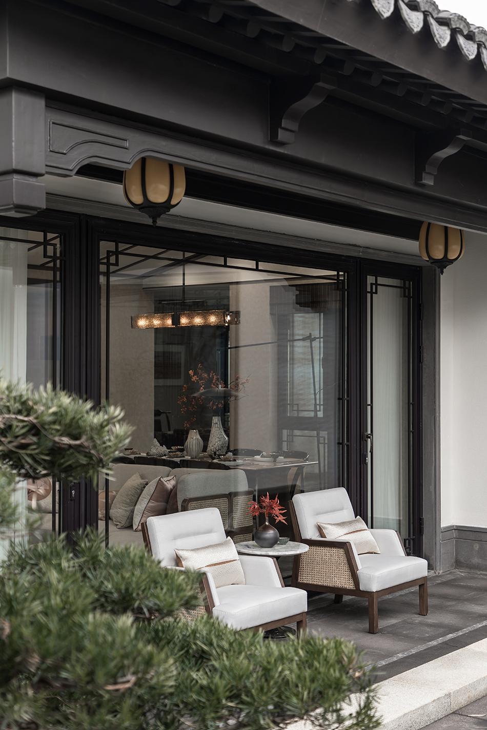 绝美的中式装修,经典中式合院设计