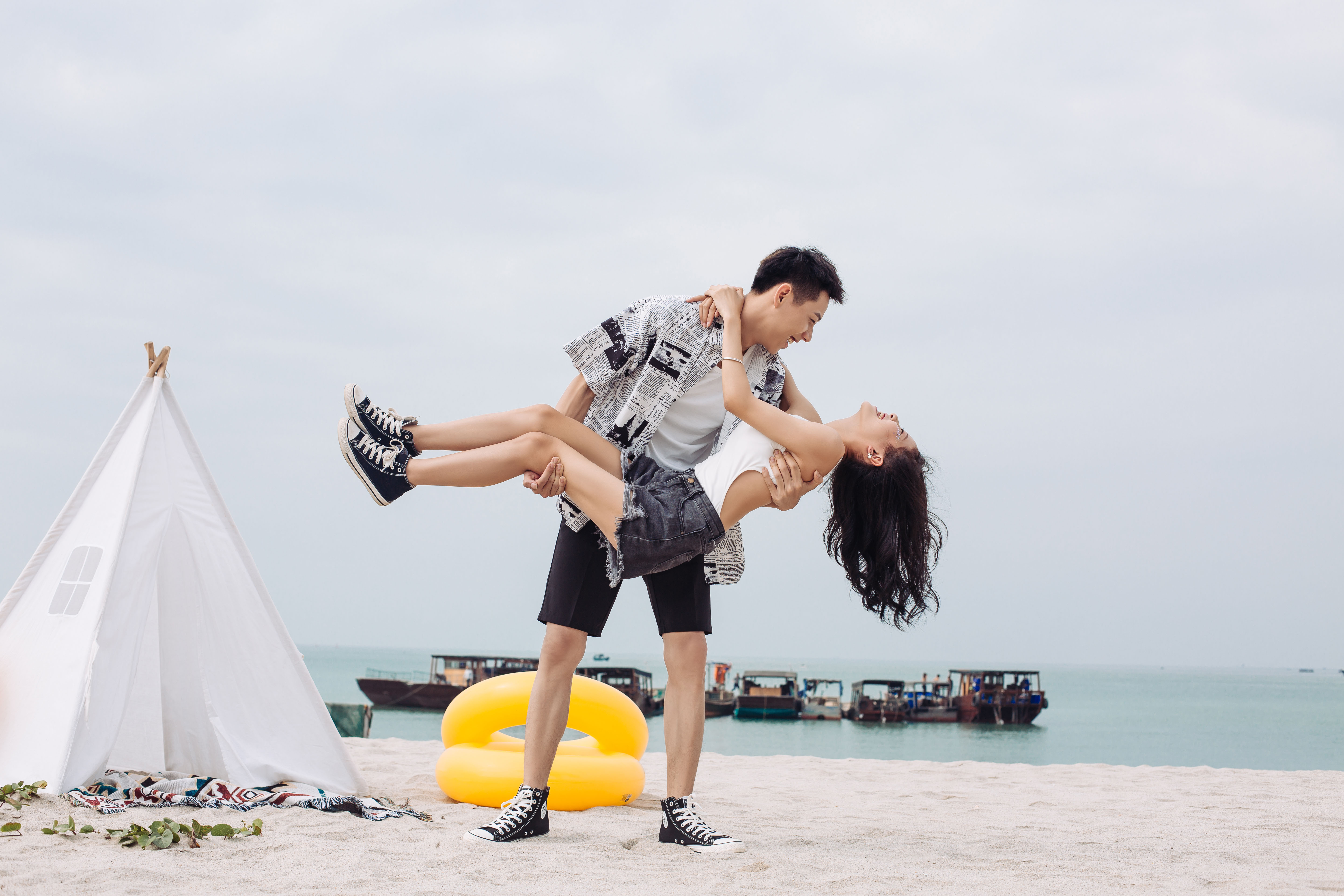 北海旅拍风格婚纱照在哪里拍,北海旅游拍婚纱照技巧