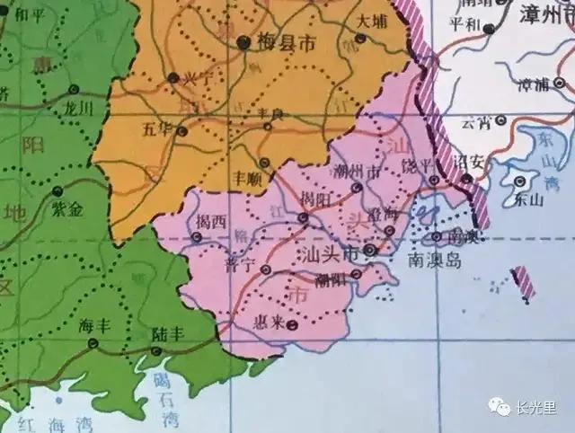 清代潮汕行政区划,潮汕行政区划调整
