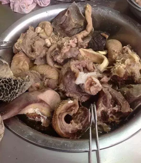 卤牛杂处理,牛杂碎卤制方法