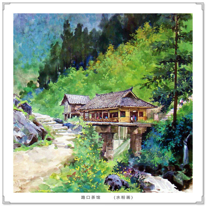 宫廷油画复古写真,高级灰风景油画写生作品