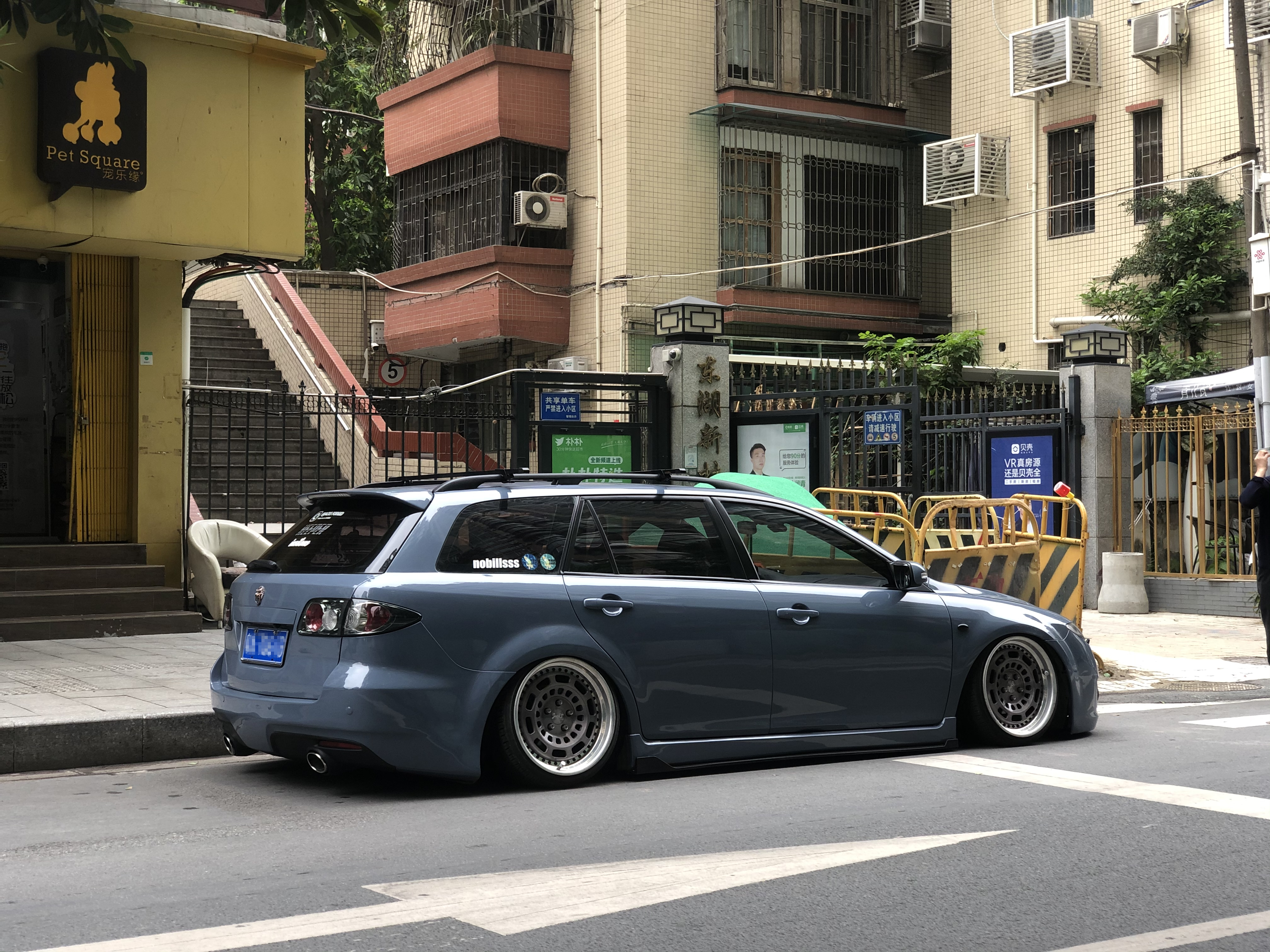 马自达6改装mps包围视频,马自达6改mps比原车宽吗