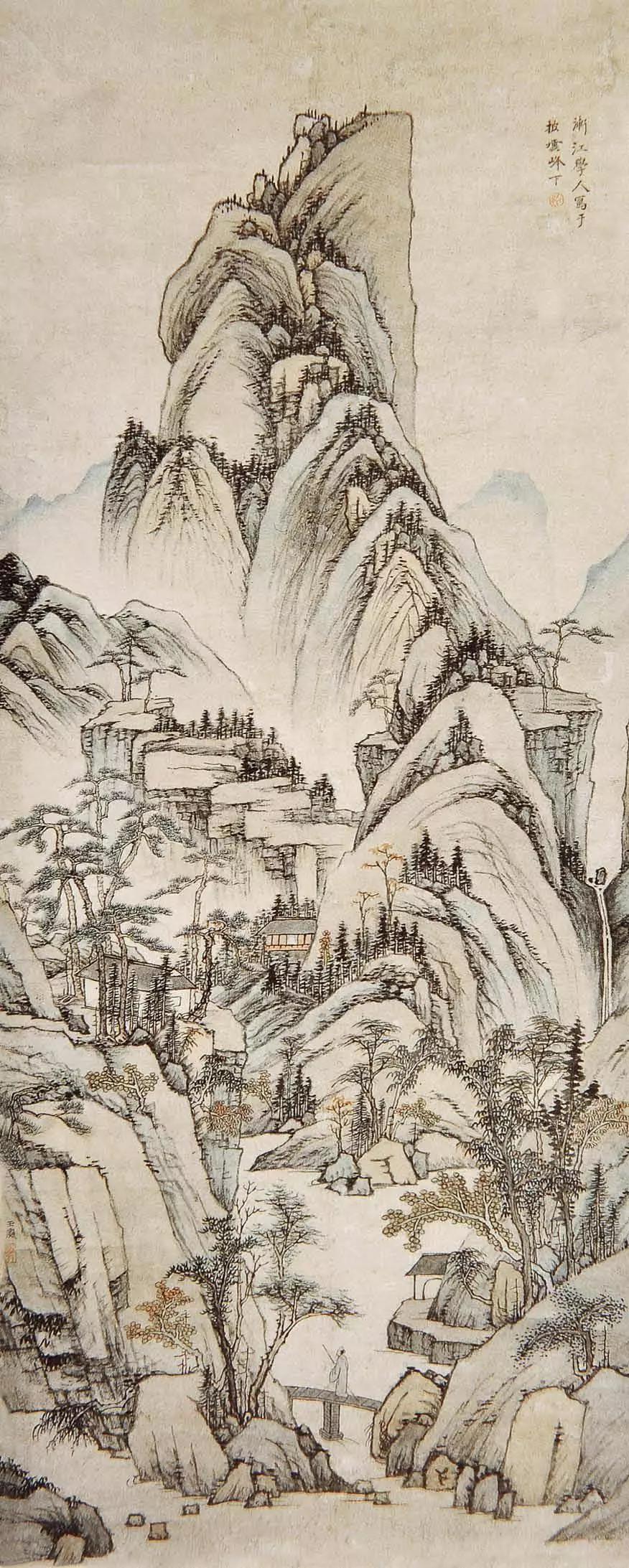 渐江：画禅诗癖足优游！