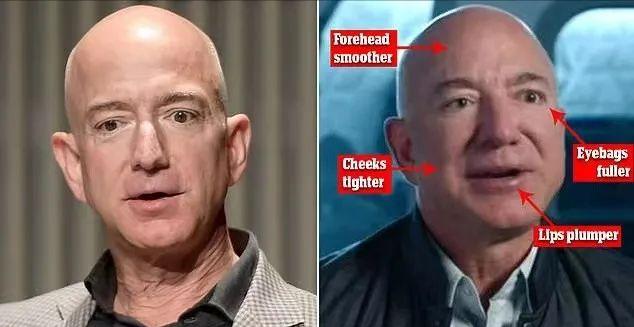 贝佐斯女友当街亲他一脸口红，浑身巨钻，富婆气息，转正的节奏？