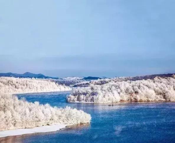 雾凇之美宛若仙境,连云港花果山雾凇美得像仙境