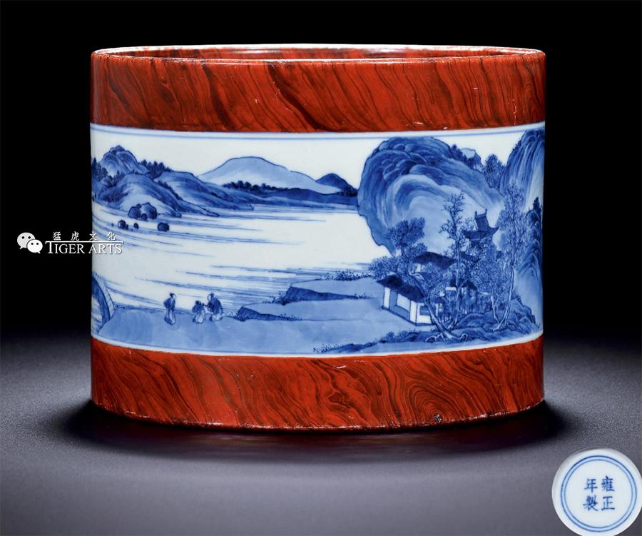 笔筒文艺中式,笔筒竹子论语