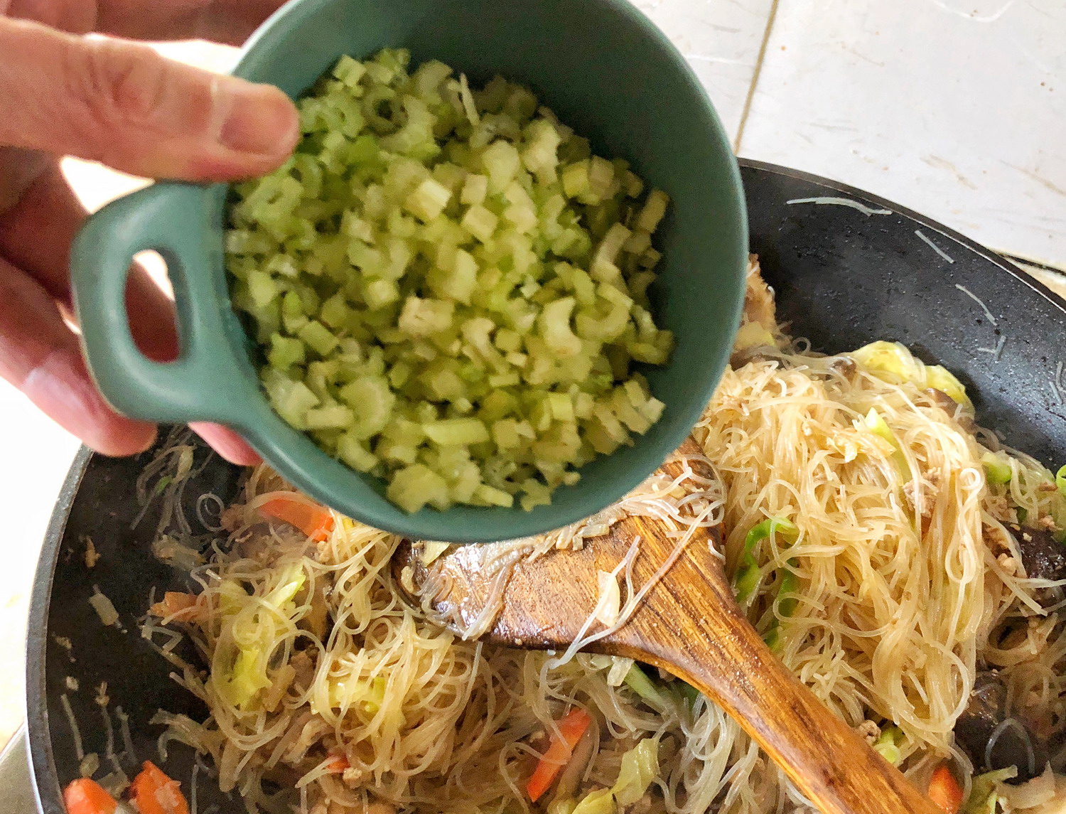 台湾炒米粉,台湾街头美食炒米粉