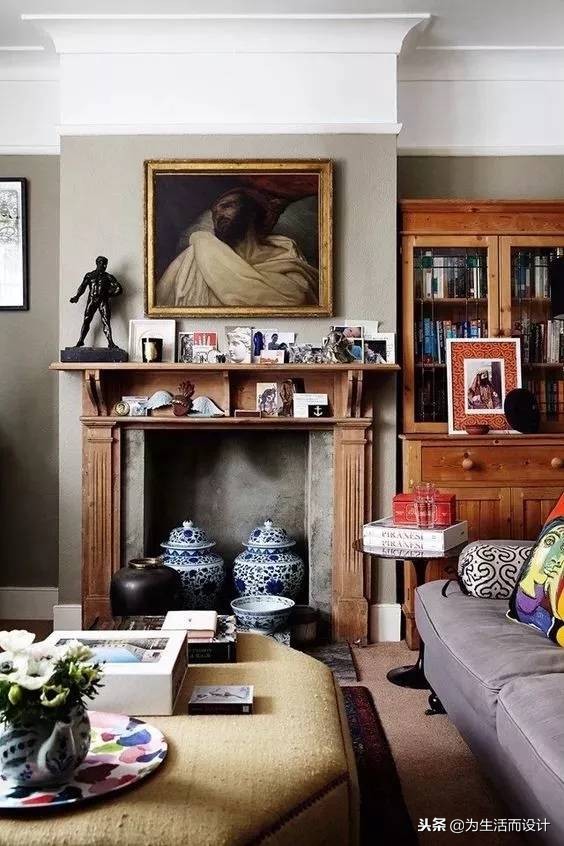 壁炉带给生活一种无法忘怀的情调,冬日氛围感壁炉