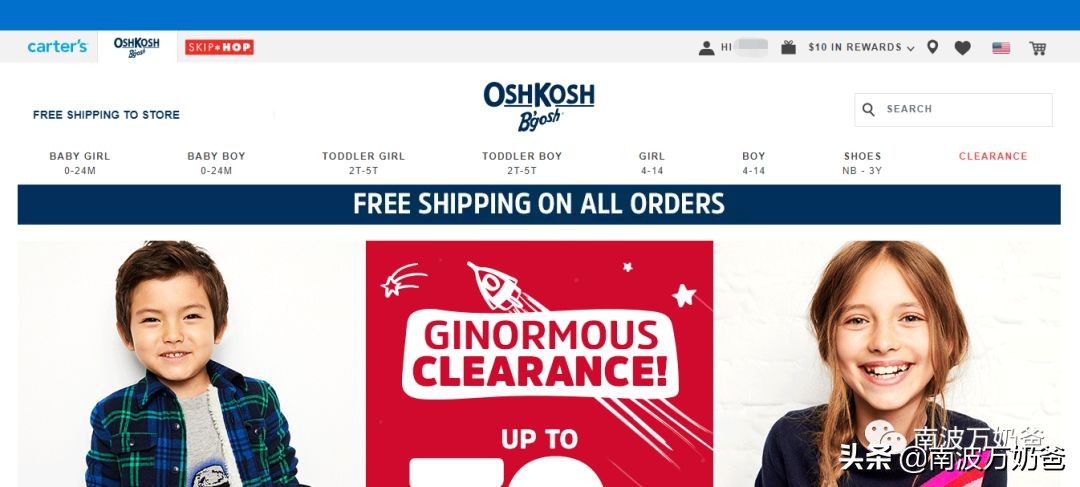 oshkosh童装尺码,oshkosh童装羽绒服