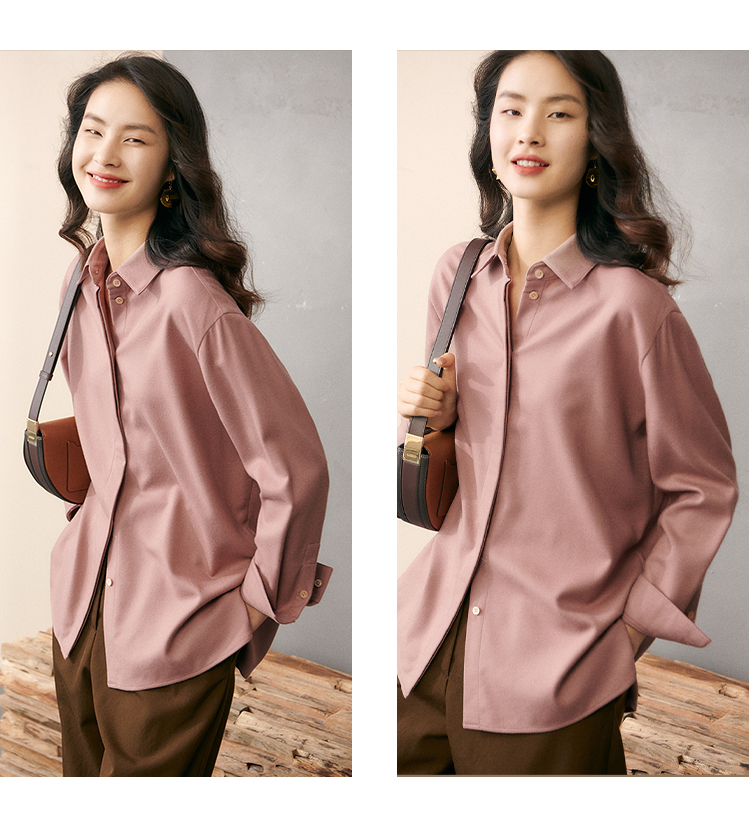 衬衣高级商务,法式高端蝙蝠袖衬衫