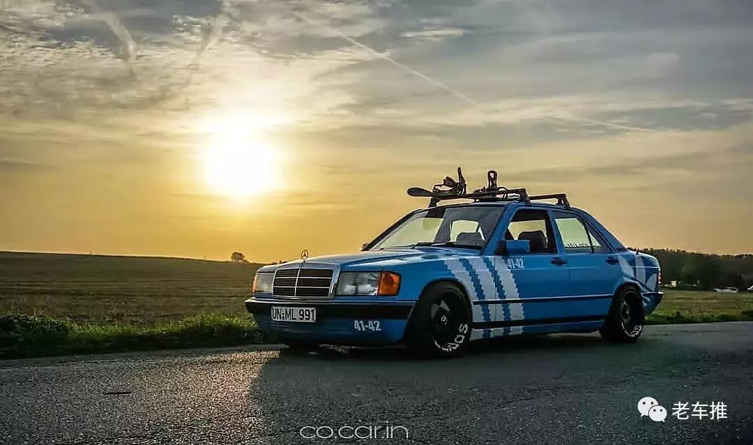 复古车帅气搭配,时尚潮流和经典复古发生碰撞