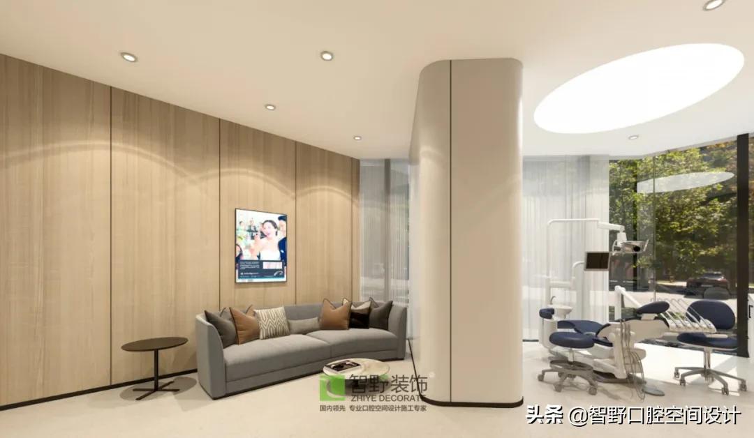 牙科诊所内部设计照片,现代牙科医院设计