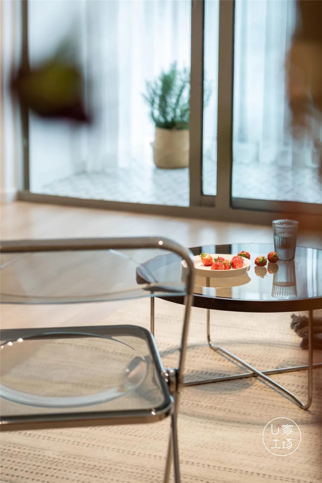 89㎡出租屋“变身”日式极简美宅,无主灯+藤编原木,玩出新花样