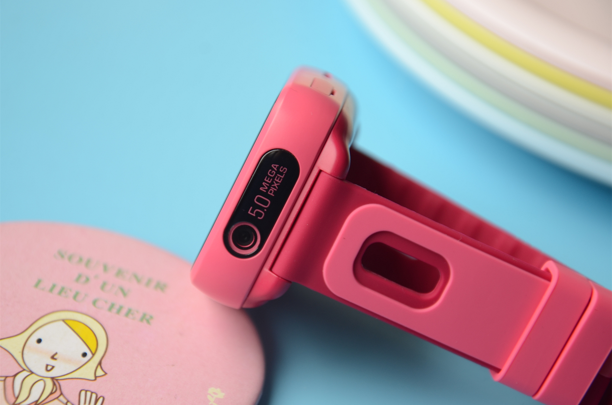 糖猫电话手表k1测评,双摄像头安卓手表