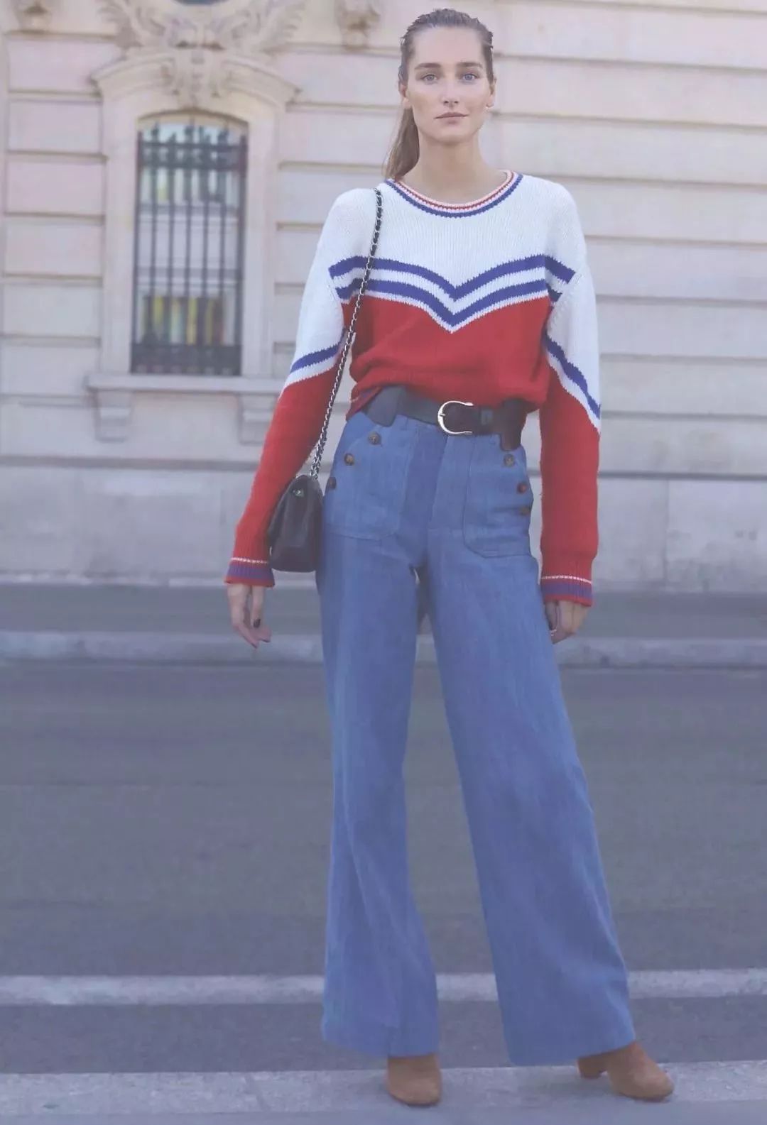 适合腿瘦的穿的新款阔腿裤,冬天不粘腿阔腿裤推荐