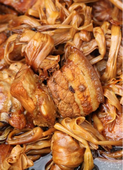 干煸虾土豆条花菜的做法,虾仁金针菜的家常做法