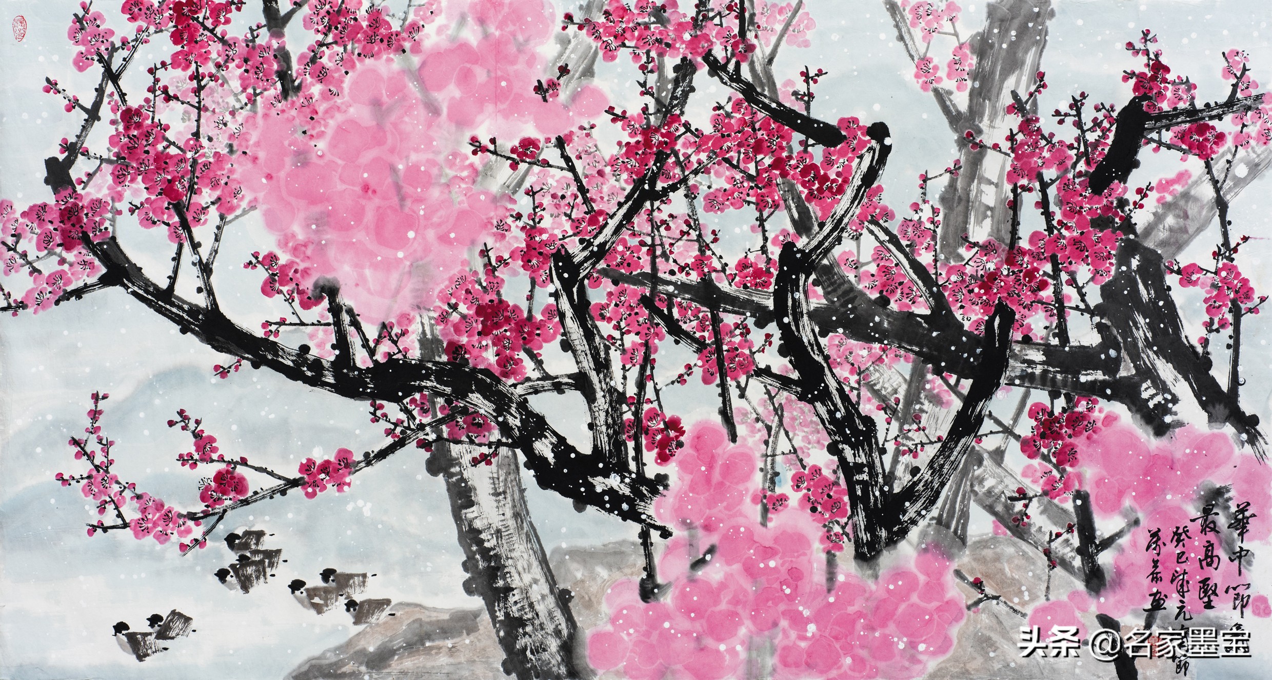 四川画家刘德扬写意花鸟作品欣赏,画家刘庚写意花鸟画作品欣赏图文